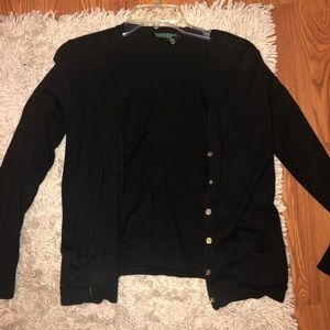 Black Ralph Lauren Cardigan